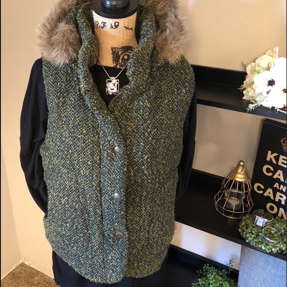 Tweed Vest